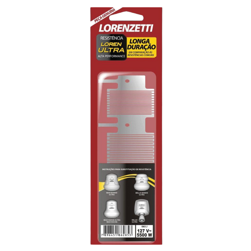 RESISTÊNCIA 3 TEMP. ULTRA - LORENZETTI 127V 5500W 065-J