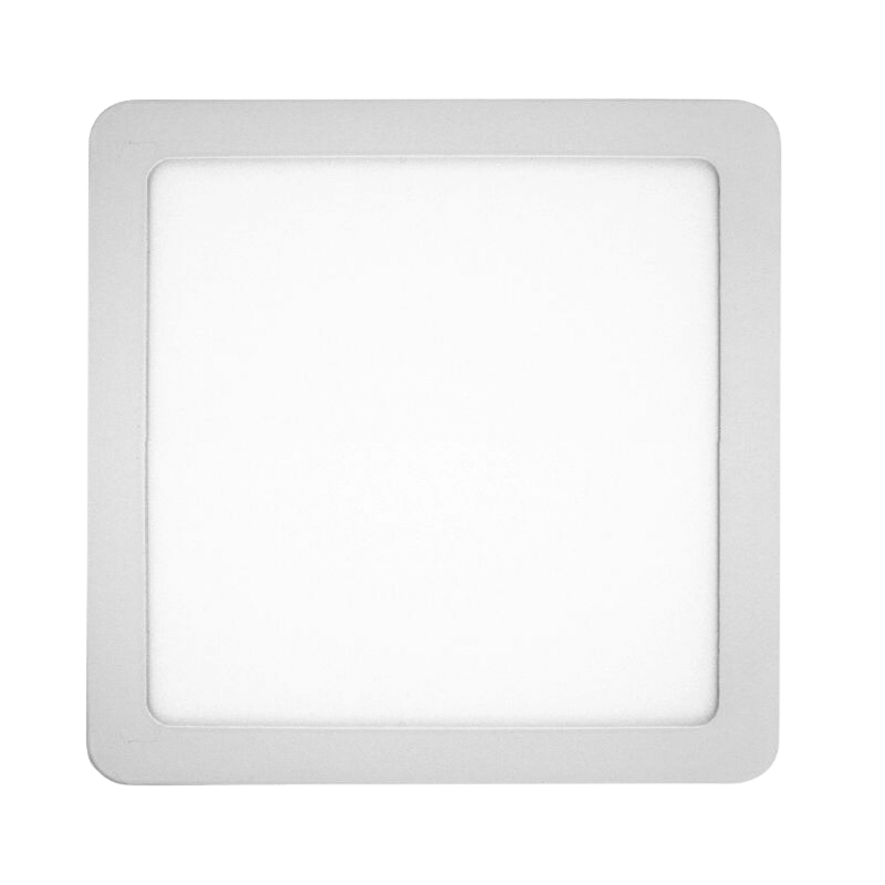 18W Luminária Led Painel Slim Quadrada Sobrepor 18W 6.000K Branca