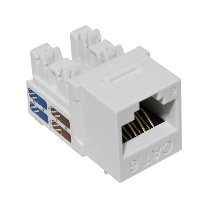 CONECTOR KEYSTONE SOHOPLUS RJ-45 FEMEA CAT6 - BR - Imagem 2