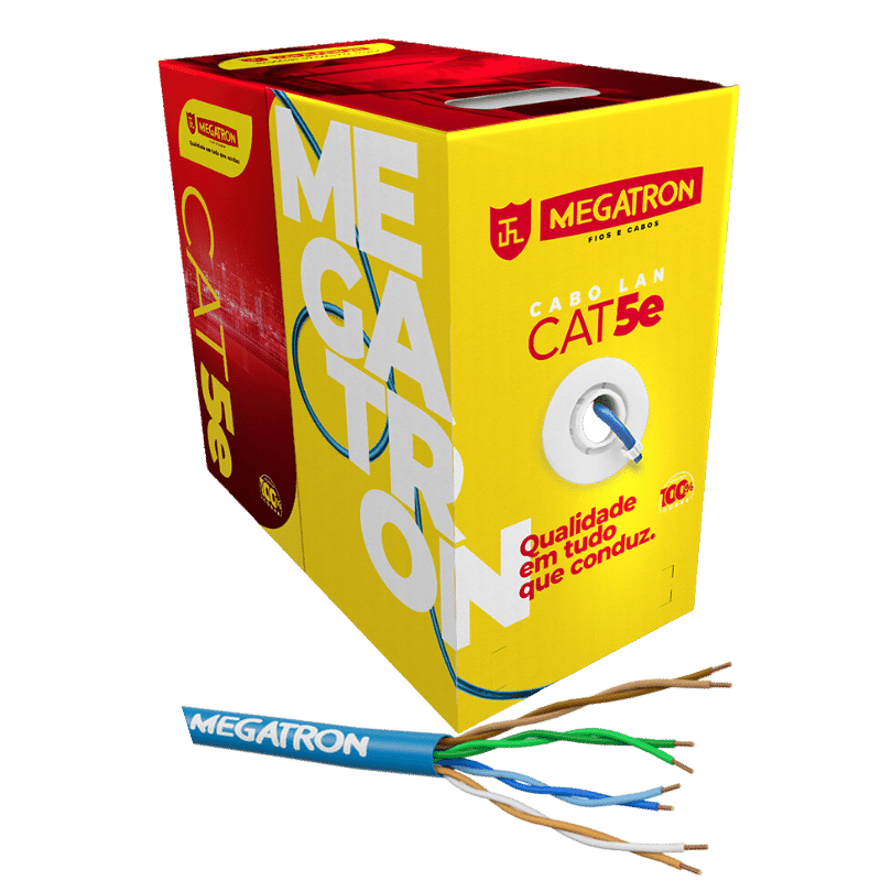 Cabo cat5e megaton