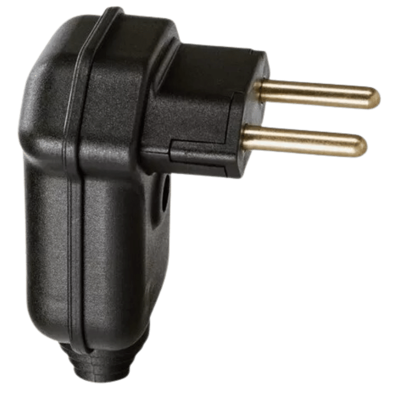 Plug macho 10A desmontável