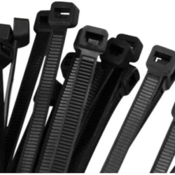 ABRAÇADEIRA NYLON 4,8x200mm PRETA
