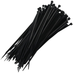 ABRAÇADEIRA NYLON 4,8x200mm PRETA