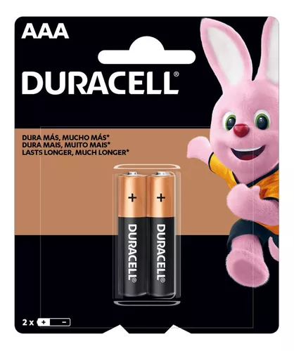 PILHA ACALINA AAA PALITO DURACELL PC/2